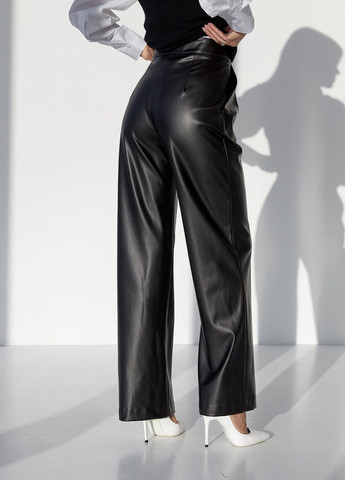 Черные кэжуал демисезонные палаццо брюки ARTMON