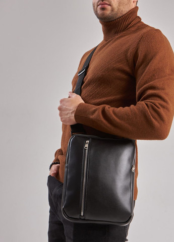 Мужская глянцевая сумка планшет через плечо глянец No Brand vertical (260396308)