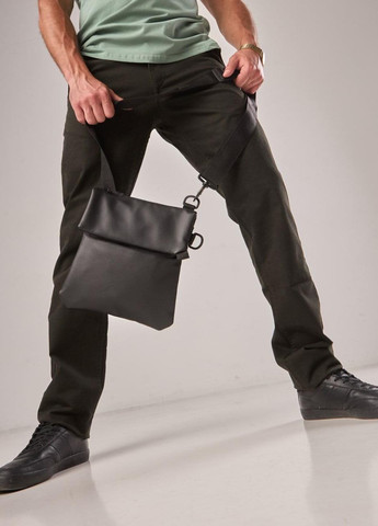 Чоловіча сумка барсетка через плече планшет з кобурою на липучці No Brand tactica ecol (260396342)