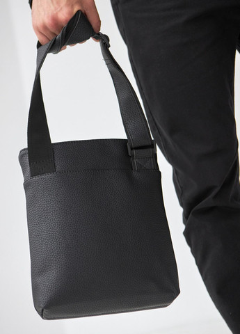 Мужская сумка барсетка через плечо зернистая эко-кожа No Brand vidro (260396301)