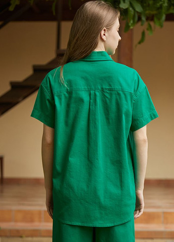 Сорочка з коротким рукавом зі 100% льону Green Forly (260408562)