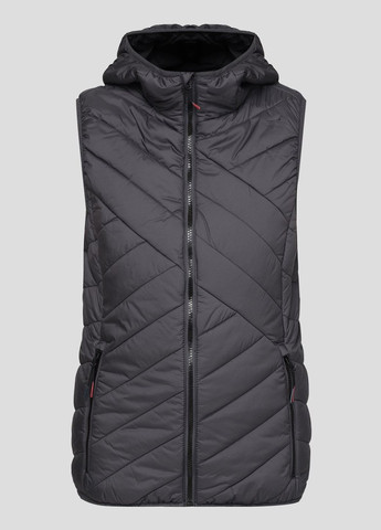 Темно-серый утепленный жилет Woman Vest Fix Hood CMP (260474641)