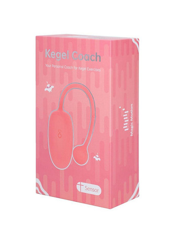 Смарт-тренажер Кегеля для женщин Kegel Coach, Розовый Magic Motion (260414527)