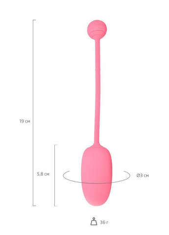 Смарт-тренажер Кегеля для жінок Kegel Coach, Рожевий Magic Motion (260414527)