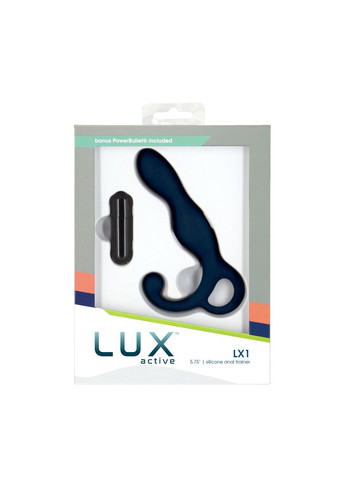 Массажер простаты Lux Active – LX1 – Anal 5.75" – Dark Blue Trainer (260414322)