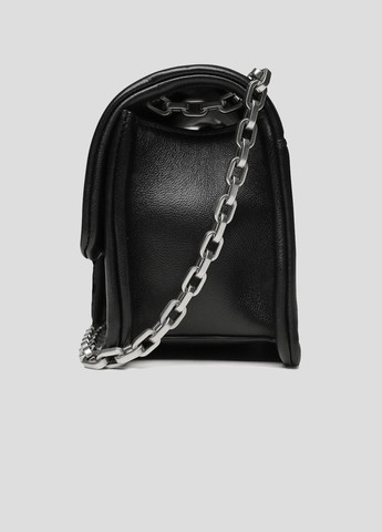 Черная кожаная сумка кросс-боди Karl Lagerfeld (260474850)