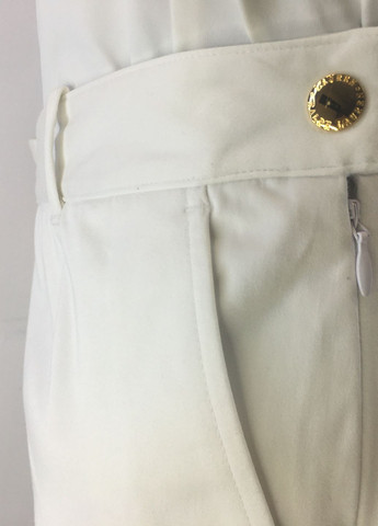 Белоснежные кэжуал летние зауженные брюки Ralph Lauren