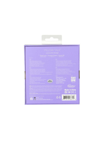 Розкішний вібратор - Special Edition Flirty Purple із кристалом Сваровські Pillow Talk (260450210)