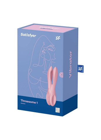 Кліторальний вібратор Threesome 1 Pink Satisfyer (260450286)