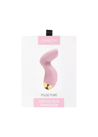 Вакуумный стимулятор Pulse Pure Pale Pink Svakom (260450344)