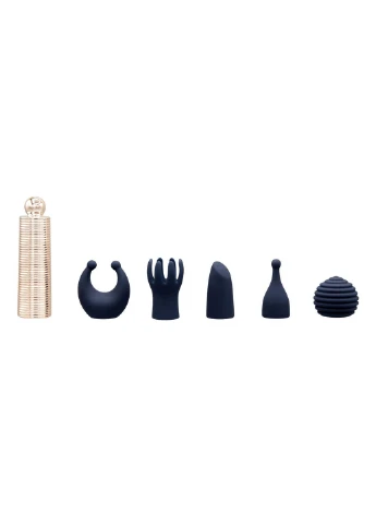 Вібромасажер Secrets Desires 6-Piece Mini Massager Set - Navy Pillow Talk (260450199)