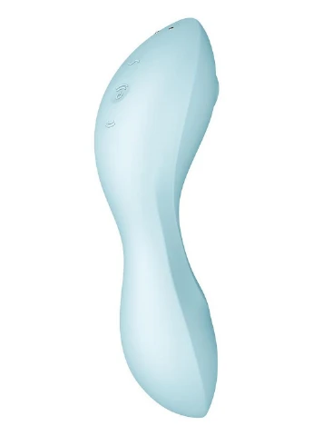 Вакуумний стимулятор із вібрацією Curvy Trinity 5 (Blue) Satisfyer (260450305)