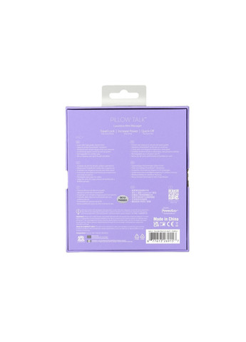 Роскошный вибратор - Special Edition Racy Purple с кристаллом Сваровски Pillow Talk (260450202)