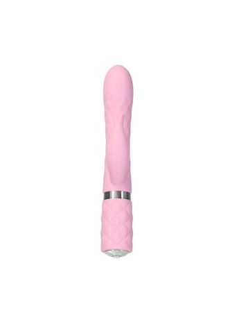 Розкішний вібратор Lively Pink із кристалом Сваровськи для точки G, подарункова упаковка Pillow Talk (260450206)