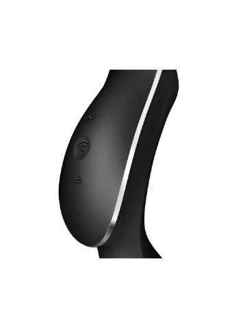 Вакуумний кліторальний стимулятор Curvy Trinity 2 Black Satisfyer (260450297)