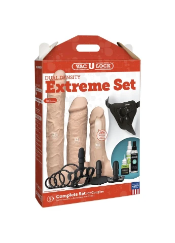 Набір для страпону Vac-U-Lock Dual Density Extreme Set Doc Johnson (260449855)