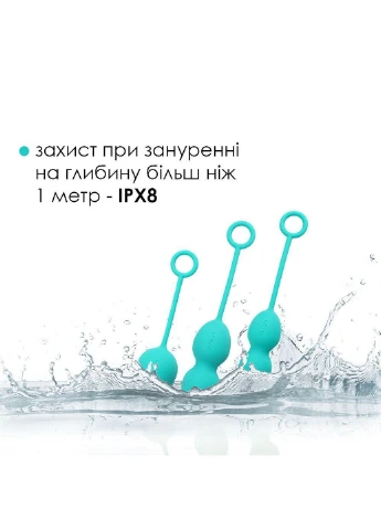 Набор вагинальных шариков Nova Green Svakom (260450665)