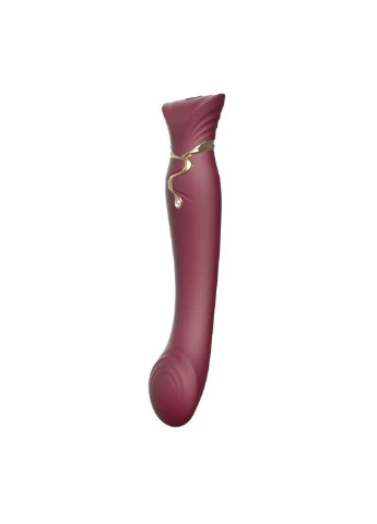 Вибратор - Queen Wine Red Zalo (260450781)