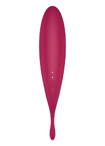 Вакуумный вибратор Twirling Pro+ dark red Satisfyer (260450564)