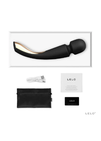 Вібромасажер Smart Wand 2 Medium Black Lelo (260450447)
