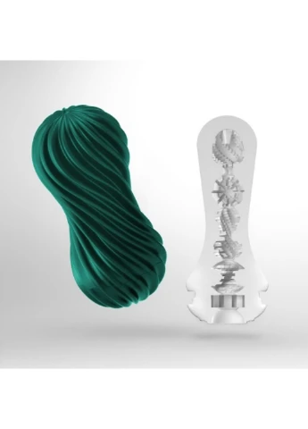 Мастурбатор FLEX Fixxy Green Tenga (260450904)