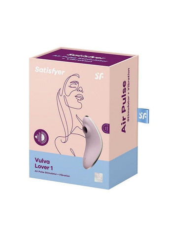 Вакуумний вібратор Vulva Lover 1 Violet Satisfyer (260450583)