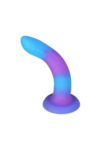 Светящийся в темноте фаллоимитатор - Rave - 8" Glow in the Dark Dildo ADDICTION (260450704)