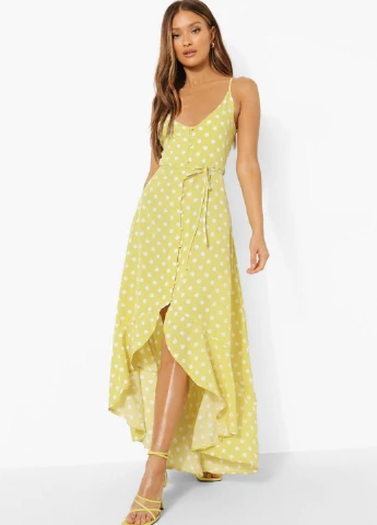 Зелена сукня Boohoo