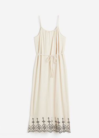 Світло-бежева кежуал сукня H&M однотонна