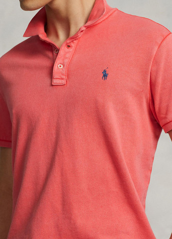 футболка-футболка поло для мужчин Ralph Lauren однотонная