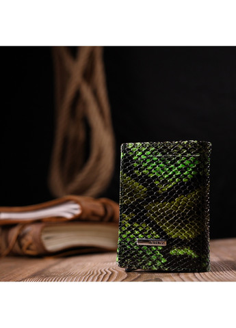 Візитниця шкіряна жіноча 8х10х2, 5 см Karya (260499631)