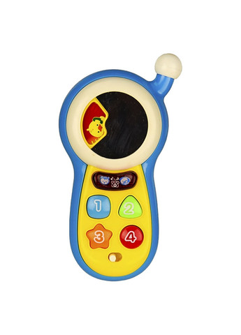 Музичний телефон, що розвиває, зі світловими ефектами 5х20х13 см Bambi (260496045)