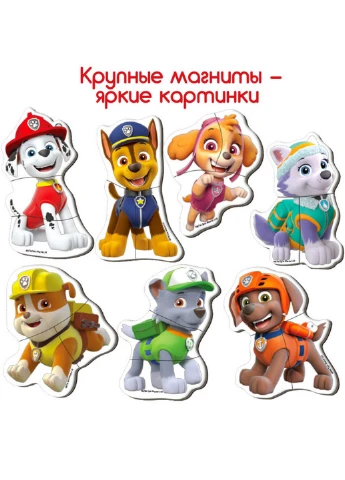 Детский набор магнитов Щенячий патруль "Лучшие друзья" 18х13х4 см MAGDUM (260498750)