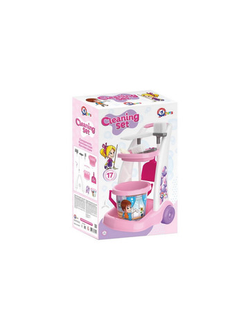 Игровой набор для уборки с тележкой 37х37х54,5 см ТехноК (260496600)