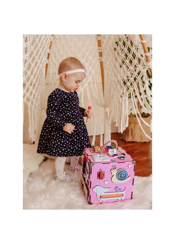 Развивающая игрушка "Бизикуб" 23х23х23 см No Brand (260497226)