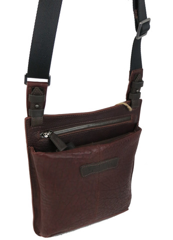 Шкіряна чоловіча сумка 24х26х3 см Mykhail Ikhtyar (260496200)