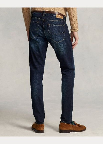 Темно-синие демисезонные прямые джинсы Polo Ralph Lauren