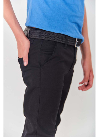 Черные кэжуал демисезонные брюки Redpolo