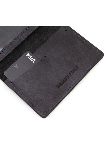 Шкіряна обкладинка для документів 14х10х1 см Grande Pelle (260497463)