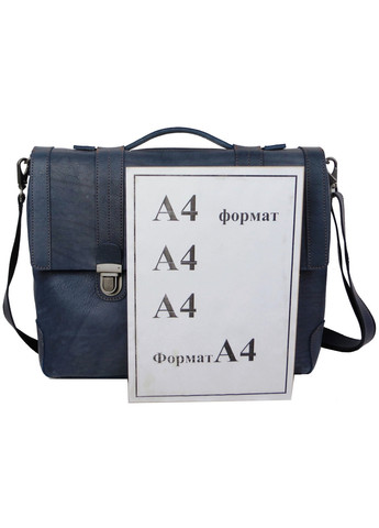 Мужской кожаный портфель 39х30х7 см Mykhail Ikhtyar (260499164)