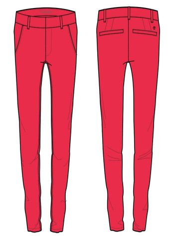 Красные демисезонные брюки Timberland