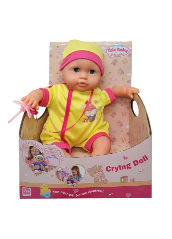 Пупс музичний, м'яке тіло 20х16х26, 5 см Yale Baby (260513677)