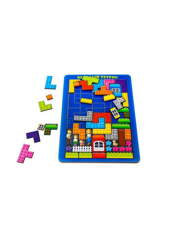 Ігра, що розвиває Тетріс "Конструктор" 1х32х22 см Ubumblebees (260512798)
