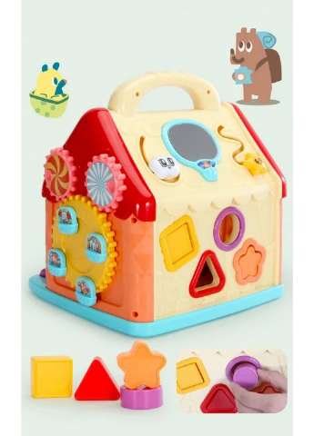 Детская развивающая игра Домик с пианино музыкальный 40 см Kidian (260514422)
