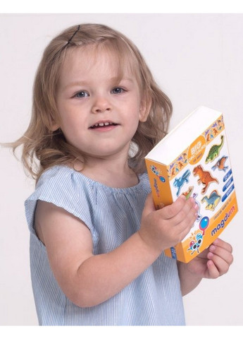 Набор магнитов "Большие Динозавры" 3,7х17х12 см MAGDUM (260512562)