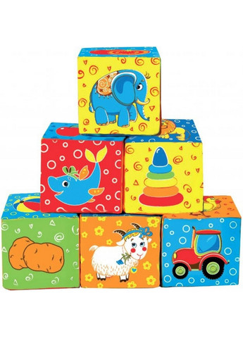 Набор кубиков "Мой мир" 33х16,5х8 см Macik (260514291)