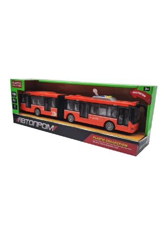 Игровая модель "Автобус" со светом и звуком 16,5х48х11 см АВТОПРОМ (260513512)