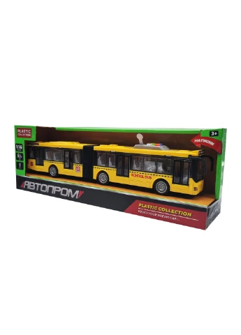 Игровая модель "Автобус" со светом и звуком 16,5х48х11 см АВТОПРОМ (260513512)