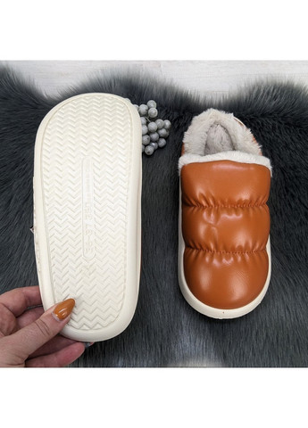 Тапочки жіночі чуні еко-шкіра на хутрі Lion (260499875)