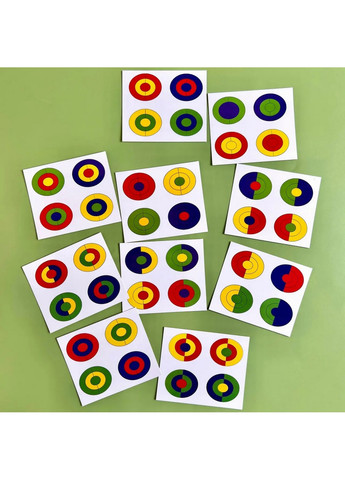 Дерев'яний пазл-сортер "Черепашки - кольори" із завданнями 1х31,5х23 см Ubumblebees (260514458)